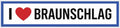 I ❤️ Braunschlag – Sticker