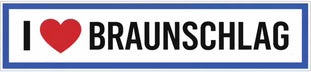 I ❤️ Braunschlag – Sticker